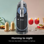 Ninja Slushi Black 2 qt Frozen Dessert Maker 17 in. H X 7 in. W X 16 in. L